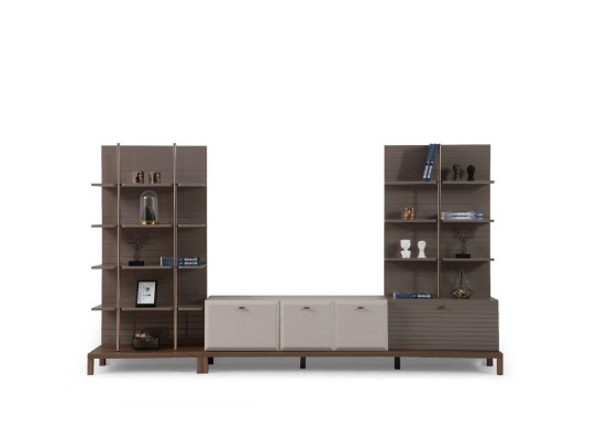 Moderne Esszimmergarnitur Designer Esstisch 6x Stühle Anrichte Lowboard