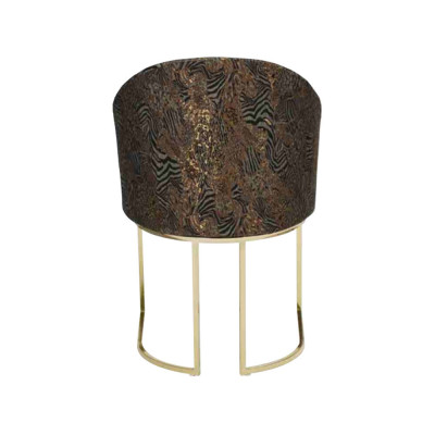 Modern Esszimmer stühle Wohnzimmer luxuriöse Mehrfarbig 6x Stühle Metall neu