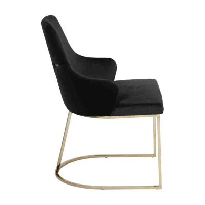 Luxus 6x Stühle Schwarz Esszimmerstuhl Designer Möbel Modern Stühle Neu
