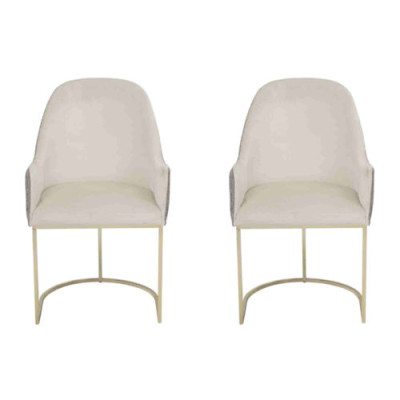 Polsterstuhl 2x Stühle Esszimmerstuhl Hochwertig Küchenstuhl Mehrfarbig Modern