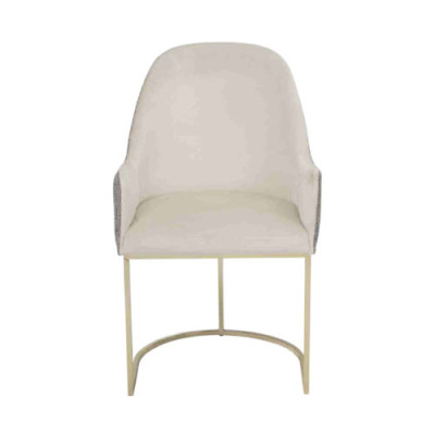 Weißer Polsterstuhl Esszimmerstuhl Küchenstühle Designer Sitzmöbel Neu