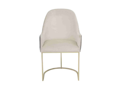 Weißer Polsterstuhl Esszimmerstuhl Küchenstühle Designer Sitzmöbel Neu