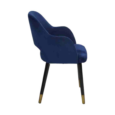 Exklusive 2x Blaue Moderne Stühle Küchenmöbel Designer Holzgestell Möbel