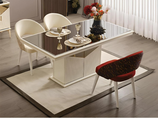 Komplette Esszimmer Esstisch 2tlg Anrichte Esszimmertisch Gold Holz