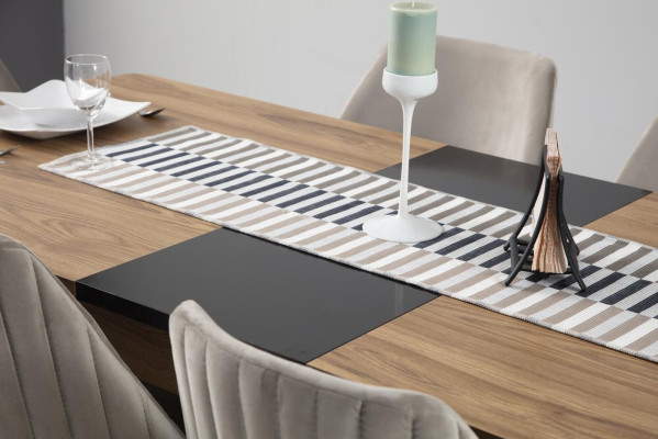 Perfekte Esszimmer Set aus Esstisch+4x Stühle+Anrichte+TV Lowboard 7tlg