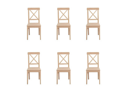 Esszimmerstuhl Designer Braun 4x Stühle Holzstuhl Luxus Einsitzer Ohne Armlehne