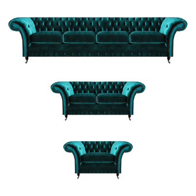 Luxus Set 3tlg Sofagarnitur Chesterfield Einrichtung Design Polstermöbel