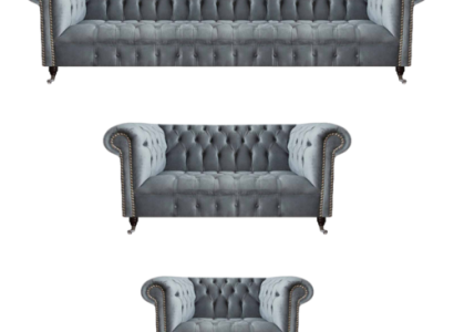 Wohnzimmer Chesterfield Möbel Sofagarnitur 3tlg Neu Luxus Einrichtung