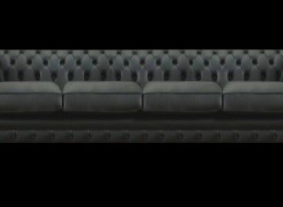 Wohnzimmer Chesterfield Schwarz Sofa Viersitzer Modern Einrichtung Neu