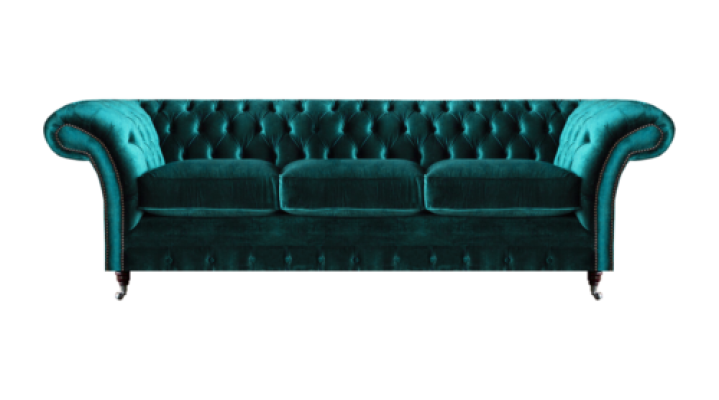 Chesterfield Sofa Dreisitzer Couch Polstermöbel Wohnzimmer Neu Möbel