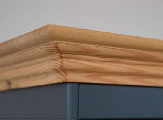 Kommode Luxus Kommoden Landhaus Design Möbel Polster Holz Konsole Schwarz Board