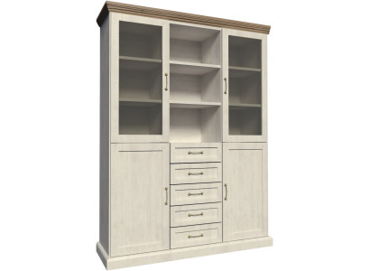 Esstisch 4x Stühle Esszimmer Garnitur 6tlg. Set Anrichte Tisch Stuhl Tische Holz