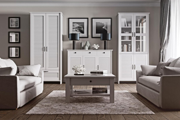 Buffet Schrank Neu Esszimmer Schränke Landhaus Anrichte Wandschrank Holz Möbel