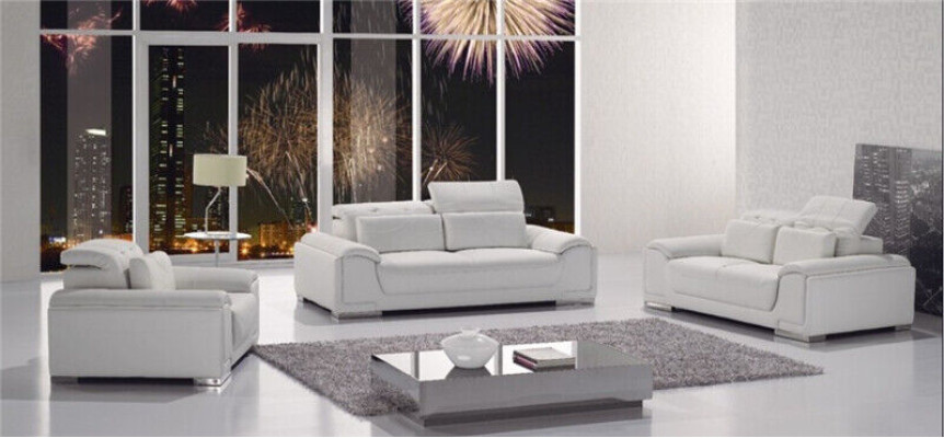 Design Couchen Sofas Polster 32 Sitzer Sofagarnitur Garnituren Set Leder Sofa