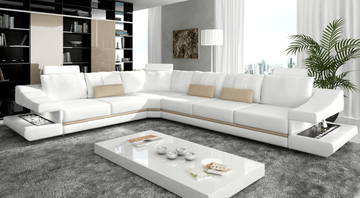 Ledersofa Ecksofa Couch Designer Polster Eckgarnitur Sofa Couchen Sofas