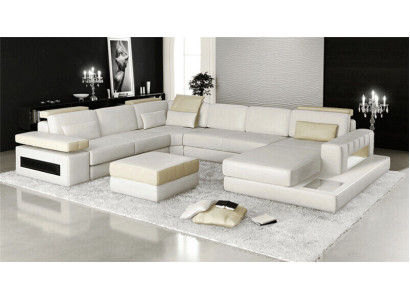 Ecksofa Polster Garnitur Sofas Couchen neu Sofa Couch Wohnlandschaft