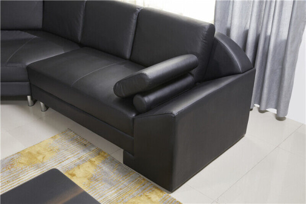 Ecksofa U Form Sofa Couch Polster Ecksofa Wohnlandschaft Ledersofa