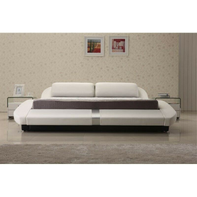 Luxus Leder Design Polster Betten Doppel Modernes Bett Ehe Deko Exclusiv