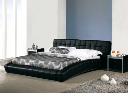 Polsterbett Betten Bett Polster Ehe Leder Textil Designer Doppel 