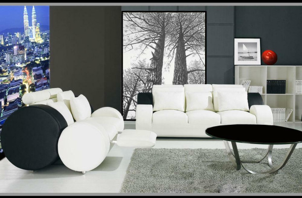 Sofagarnitur 3+2 Sitzer Sofa Sitz Couch Polster Garnitur Moderne Couchen
