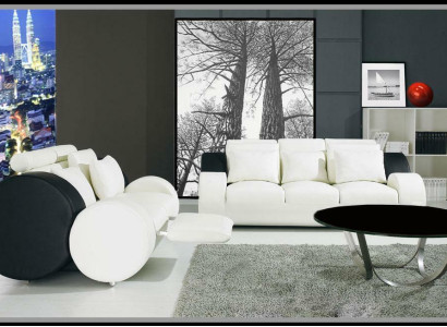 Sofagarnitur 3+2 Sitzer Sofa Sitz Couch Polster Garnitur Moderne Couchen