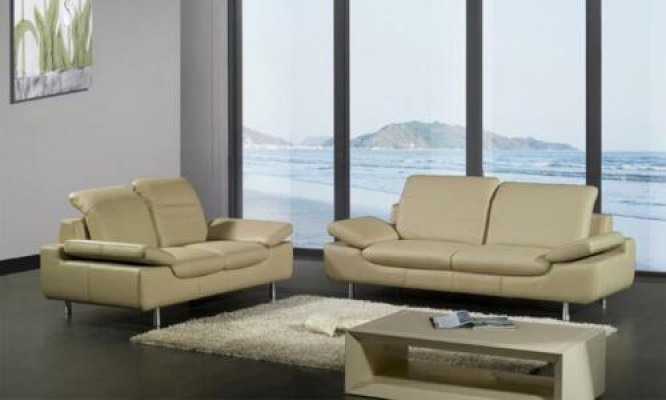 Garnituren Set Sofagarnitur Gruppe Garnitur Couchen Sofa Polster Leder 32 Sitz
