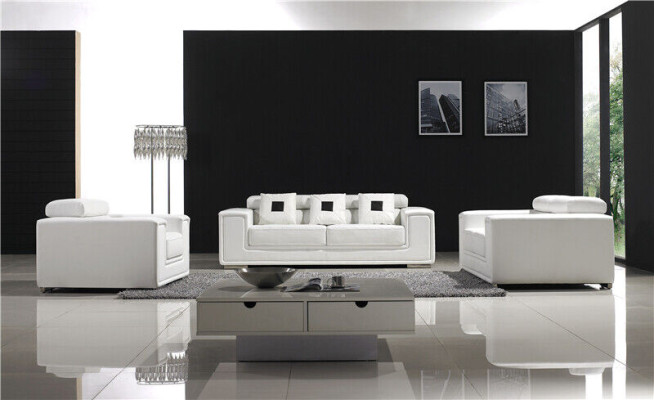 Garnitur Ledersofa Sofagarnitur 32 Sitzer Set Polstersofa Couch Designersofa Neu