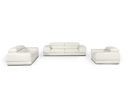 Ledersofa Wohnlandschaft 3+2 Sitzer Garnitur Design Modern Sofa Garnituren Neu
