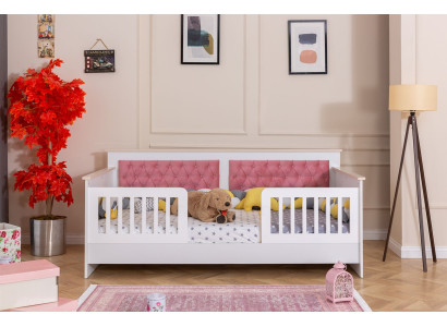 Modernes Kinderbett Luxuriöse Kinderzimmer Möbel Designer Holzgestell