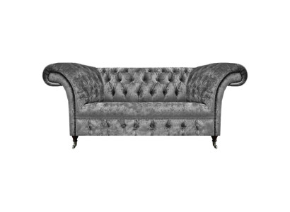 Wohnzimmer Zweisitzer Sofa Couch Modern Chesterfield Polstermöbel Neu