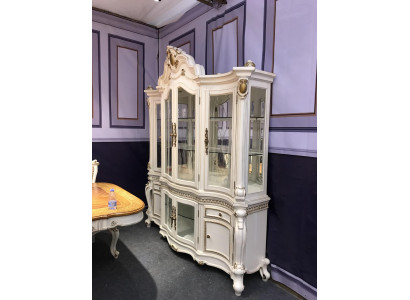 Vitrine Schrank Vitrinen Deko Wohnzimmer Schau Schränke Barock Design