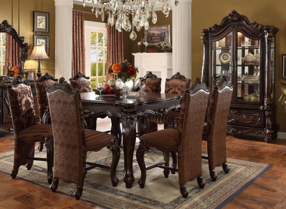 Barock Antik Stil Esstisch Holz Tisch Echtes Klassische Designer Tische