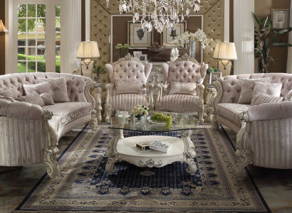 Sofagarnitur Barock Sitzer Wohnlandschaft Sofa Polster Garnitur Sofas 4tlg.