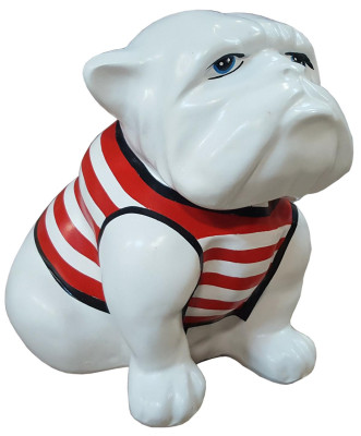 Moderne Figuren Dekoration Hund Garten Skulptur Skulpturen Designer Figur Statue