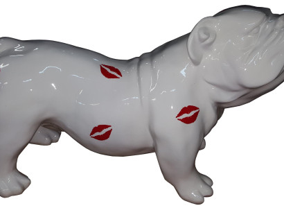 Bunte Abstrakte Figur Figuren Hund Garten Skulptur Skulpturen Statue Dekoration