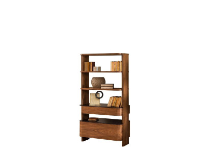 Bücherregal Standregal Büroregal Braun Holz Büro Bücher Regale Design