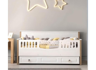 PerfekteKinderbett Bett Kindermöbel Weiß Garnitur Moderne Kinder neu