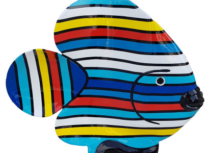 Abstrakte Fisch Figur Handarbeit Dekoration Wohn Deko Skulpturen Statuen Figuren