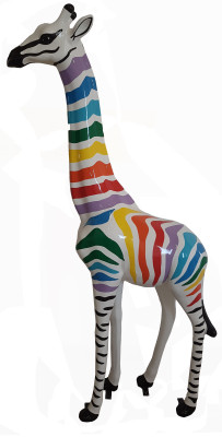 Design Figur Statue Moderne Figuren Statuen Dekoration Deko Giraffe Garten Neu