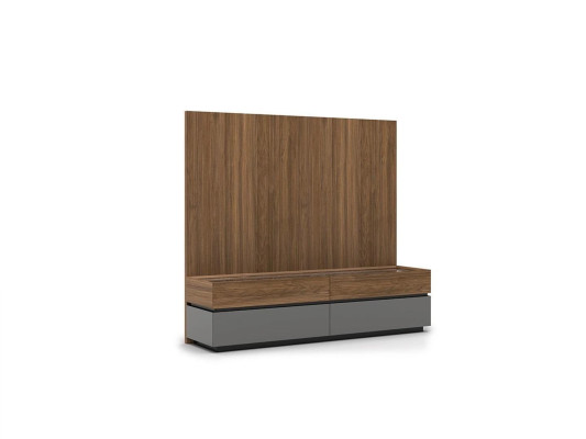 Wohnwand TV Wand Holz Stil Modern Wohnzimmer Möbel TV-Ständer neu Einrichtung