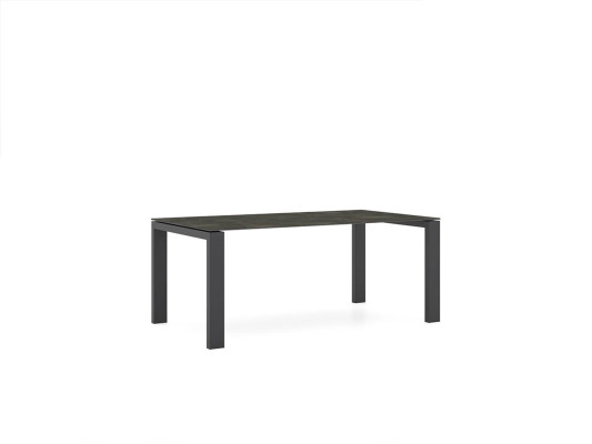Designer Ess Zimmer Esstisch Set Stühle Metall Textill Essgruppe Schrank