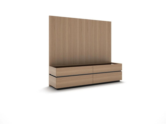 Wohnwand Wohnzimmer TV-Ständer Komplett Wandschrank TV Rahmen Holzmöbel