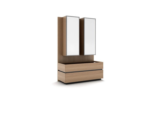 Wohnwand Wohnzimmer TV-Ständer Komplett Wandschrank TV Rahmen Holzmöbel