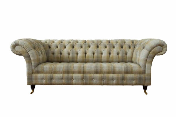 Designer Chesterfield Sofagarnitur Sofa Couch Polster Set in 3+3 Sitzer