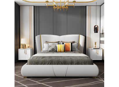 Bett Polster Design Luxus Doppel Hotel Betten Schlaf Zimmer Holz Möbel