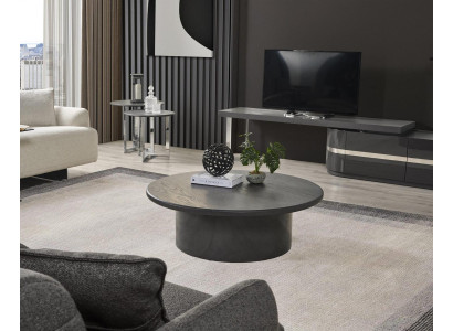 Couchtisch Beistelltisch Wohnzimmer Tisch Grau Holz Design Möbel