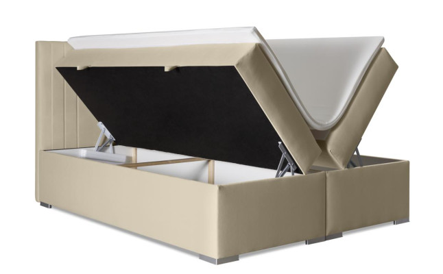 Doppelbett Polster Schlafzimmer Bett Modern Möbel Polsterbett Boxspringbett