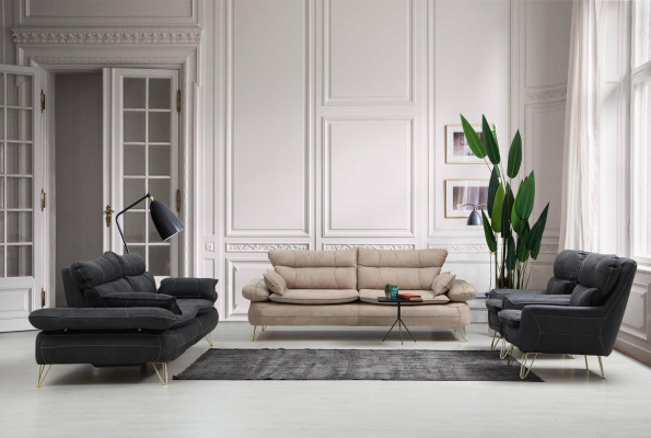 xxl Dreisitzer Sofa big Wohnzimmer Couch Sofas Möbel Polster Couchen