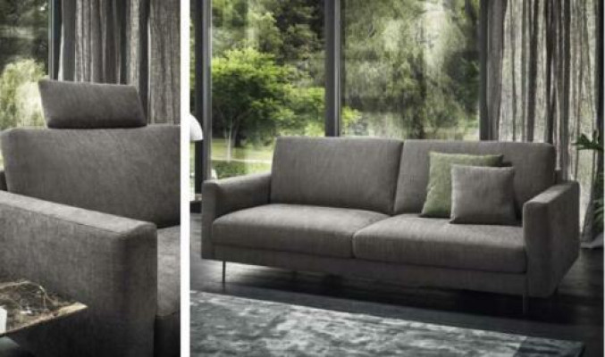 Luxus Möbel Wohnzimmer Sofas Sofa 3 Sitzer Modern alfitalia Couchen Italien Neu
