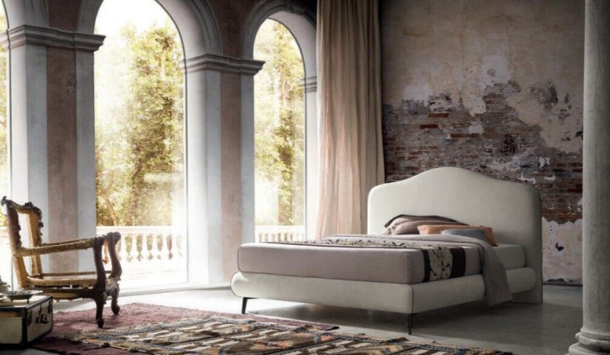 Betten Hotel Design Textil Bett Doppel Italien Gestell Betten Luxus Schlafzimmer